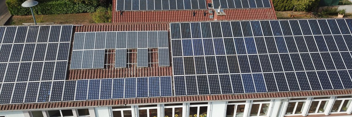 Solaranlage auf Grundschule Otterbach