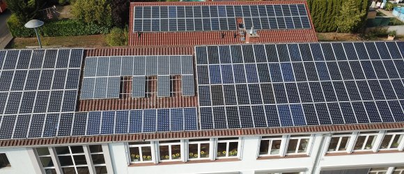 Solaranlage auf Grundschule Otterbach