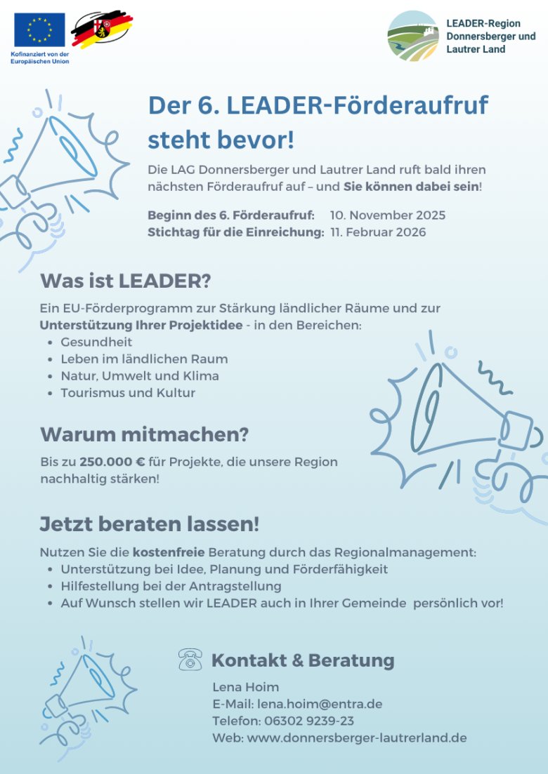 LEADER Aufruf - 1 LEADER Aufruf - 1