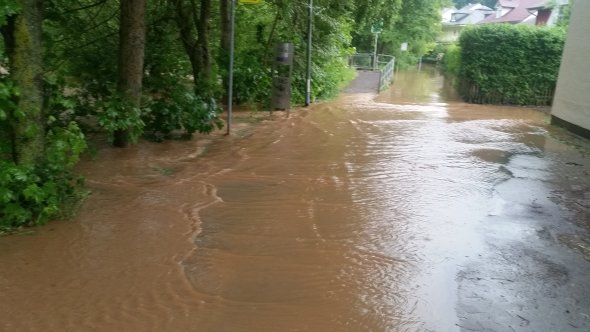 Hochwasser an der Otter