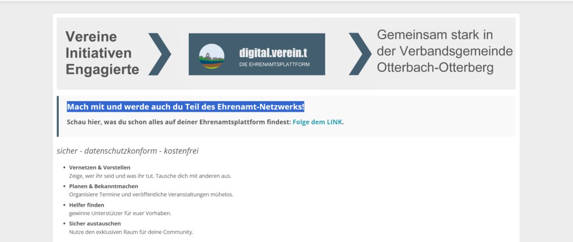 Ehrenamtsplattform