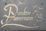 Haustürschild
