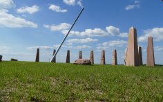 Sonnenuhr Juni Begehbare Sonnenuhr